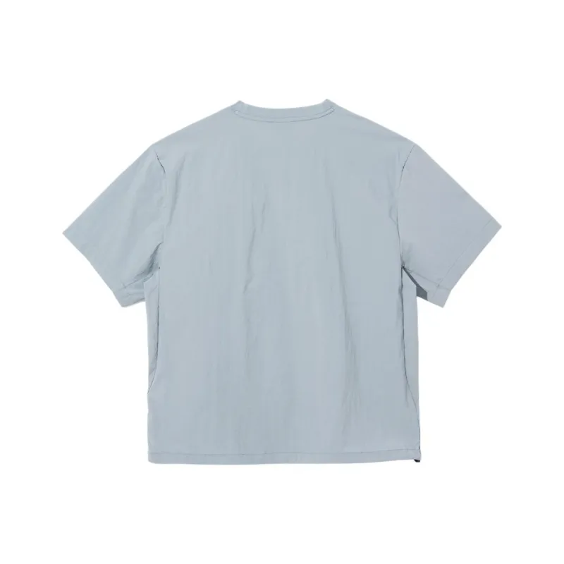 New Era T Shirt Men's Light Gray Blue-1