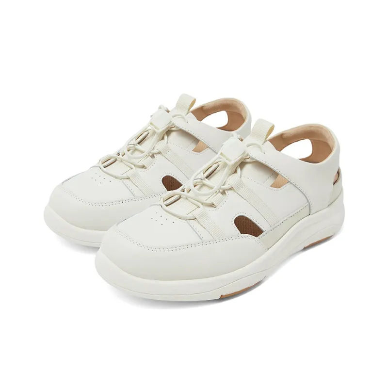 COMELY Casual Single Shoes Women's Cream White-2
