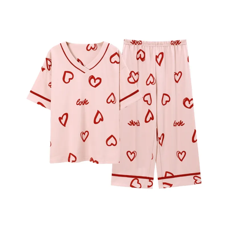 MADALLO Pajama Set Women's Pink-0