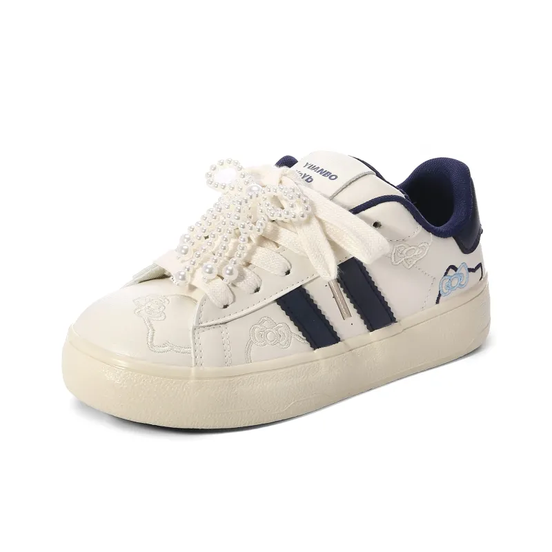 Lovely You Lightweight Wear Resistant And Slip Resistant Low Top Skateboard Shoes Women's-6