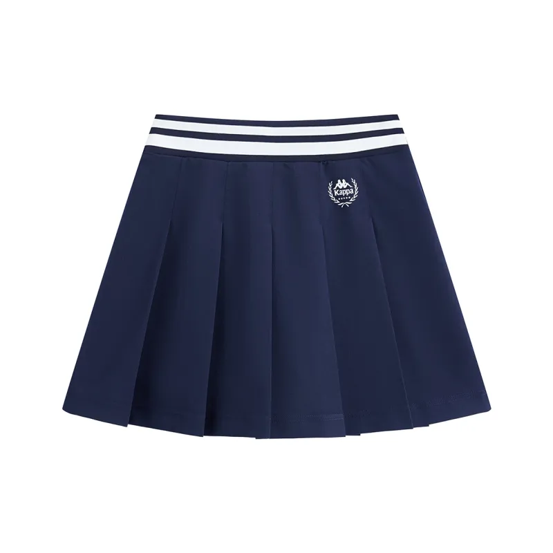 Kappa 1916 Series Casual Short Skirts Women's Midnight Blue-1