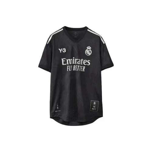 Adidas X Y 3 Real Madrid T Shirts Men Black