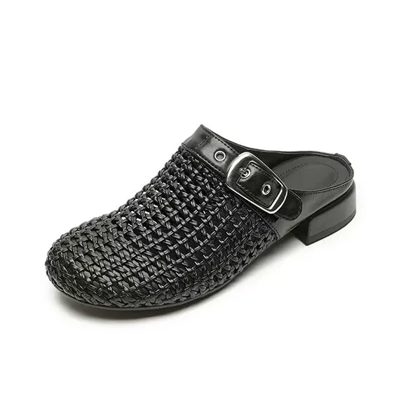 Mr.shang Slip Resistant Closed Toe Slippers Women's-0
