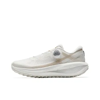 Anta Champion All Weather Series Cushioning Rebound Low Top Casual Running Shoes Women's White