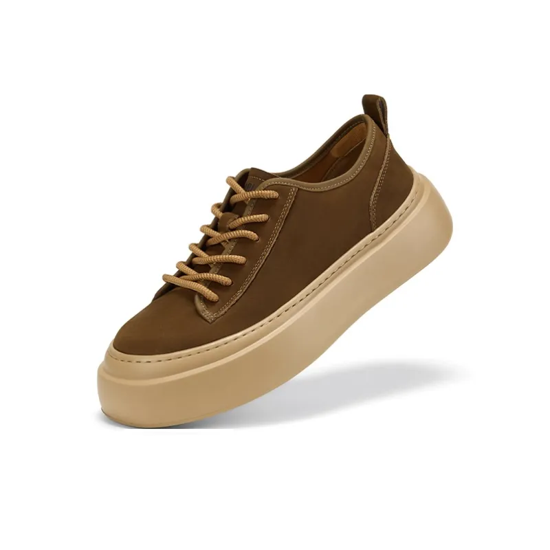HALEBOSS Slip Resistant Cushioning Low Top Casual Skateboard Shoes Men's-4