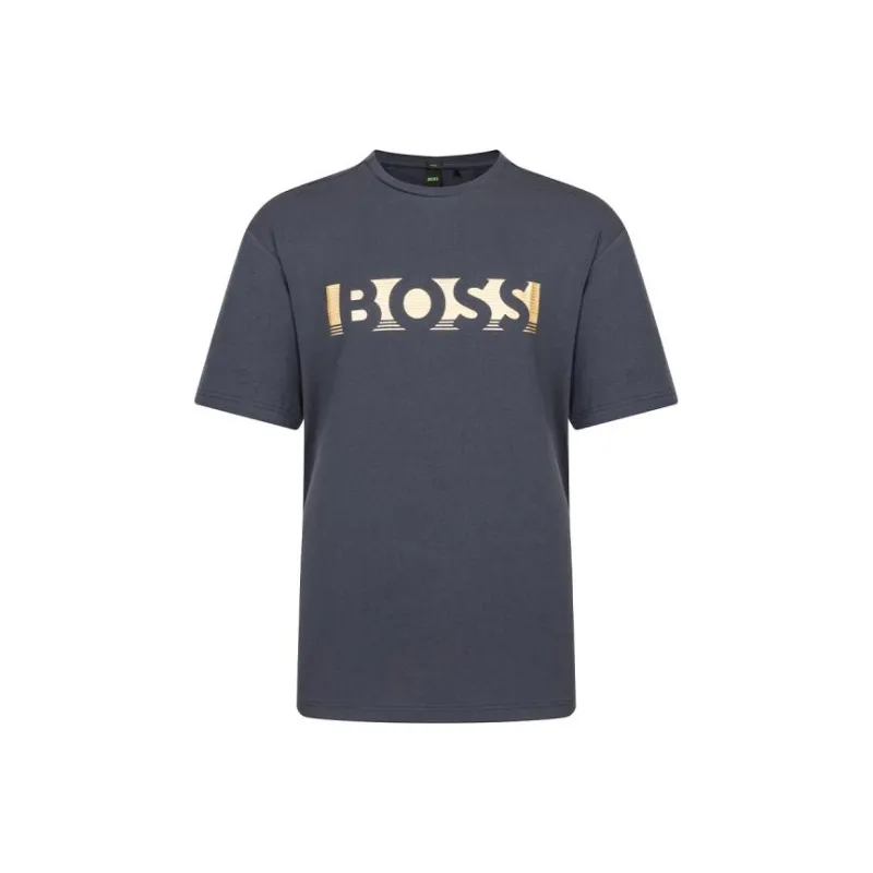 HUGO BOSS T Shirts Men Dark Blue-0