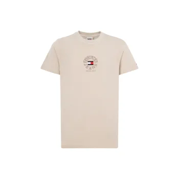 Tommy Hilfiger T Shirts Unisex Khaki ACM