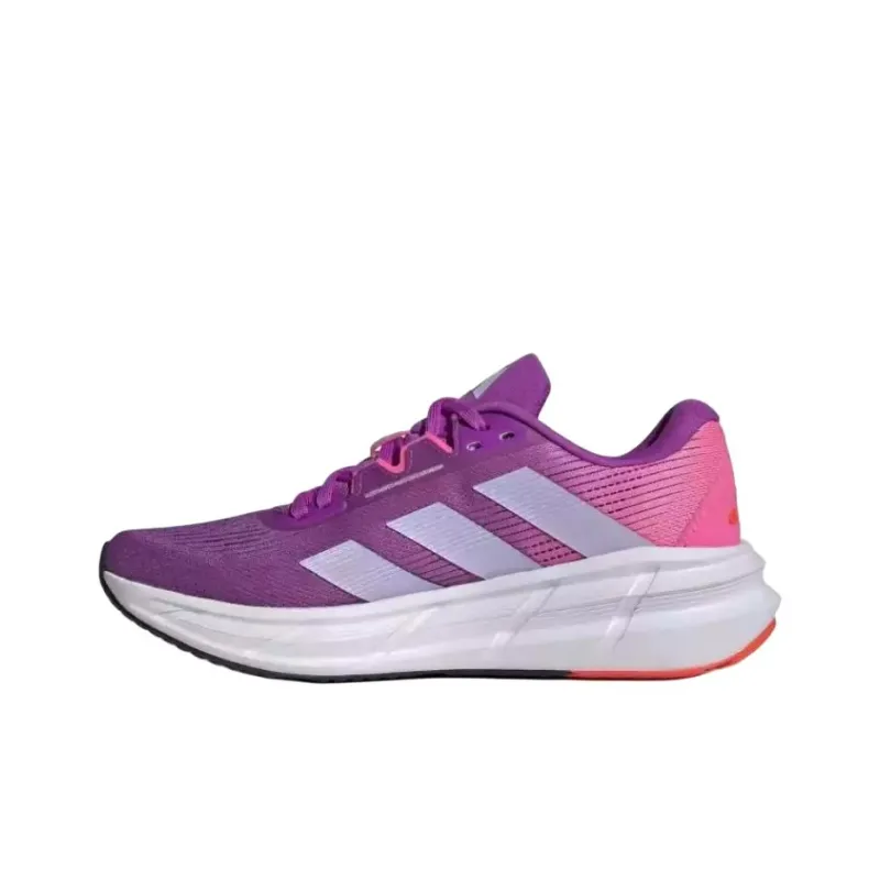Adidas QUESTAR 3 Anti Slip Wear Resistant Low Top Casual Running Shoes Women's Purple-2