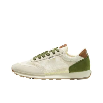Norman Walsh Low Top Casual Shoes Unisex Beige White Green