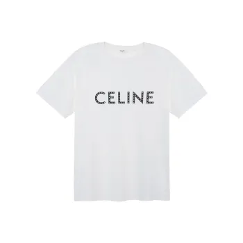CELINE Loose Print T Shirt