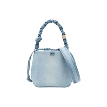 GANNI Denim Tote Bag