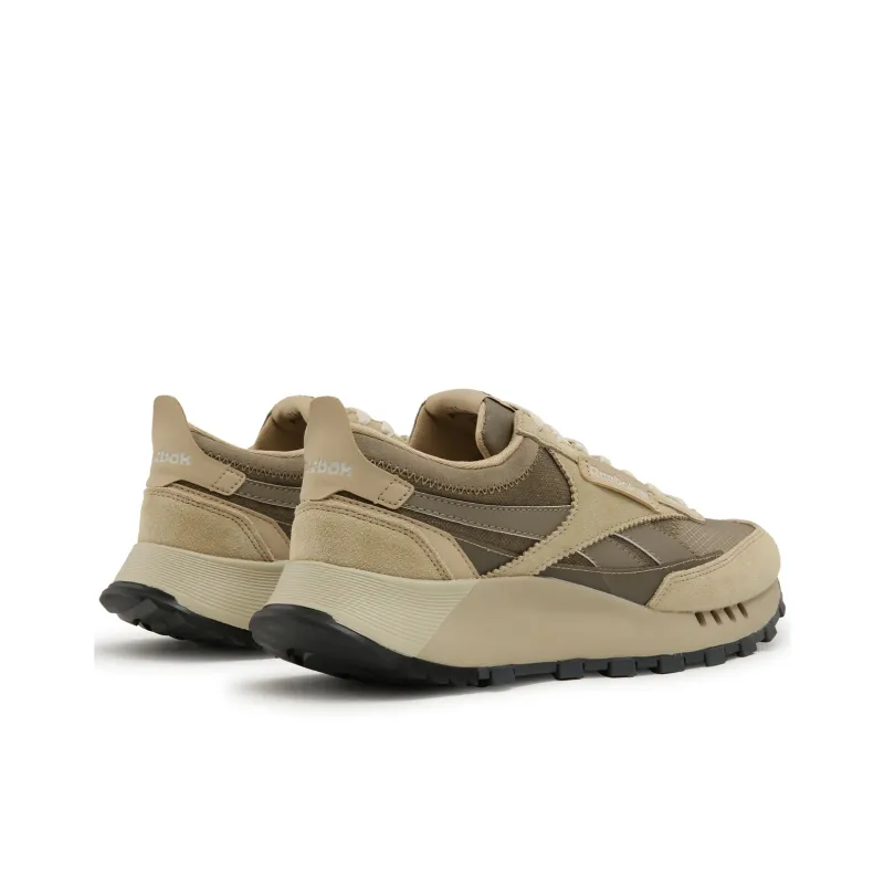 Reebok CL LEGACY W+ Anti Slip And Wear Resistant Height Increasing Low Top Running Shoes Unisex Light Khaki-2