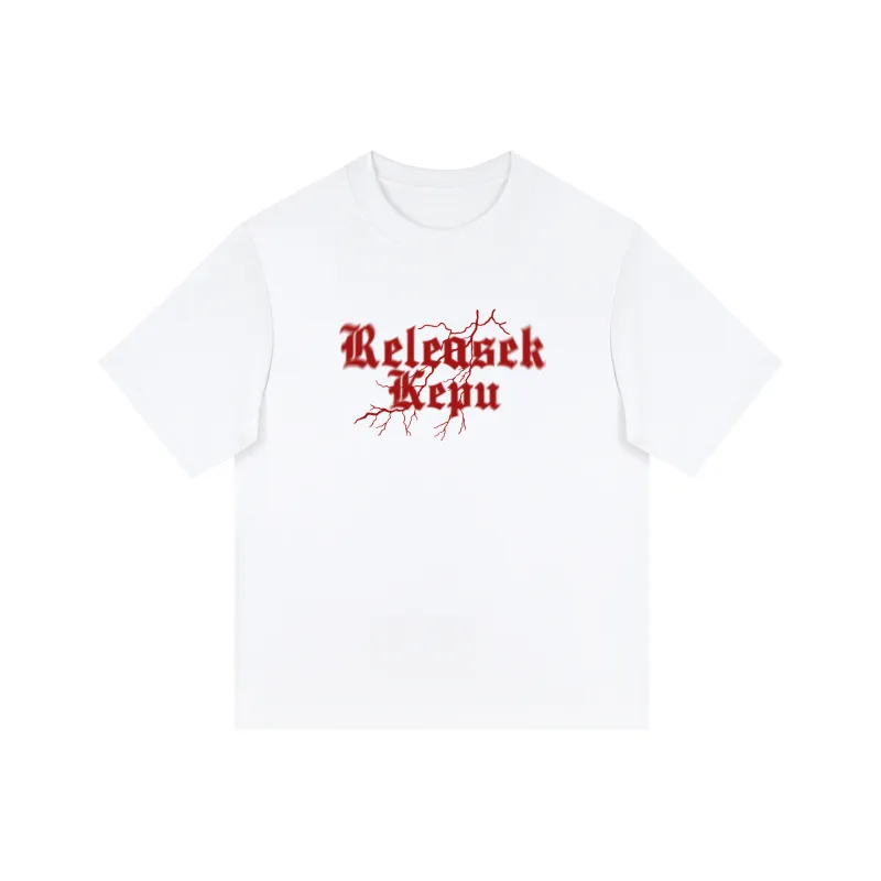 Kepu T Shirt Unisex Black Stamp Yellow-11