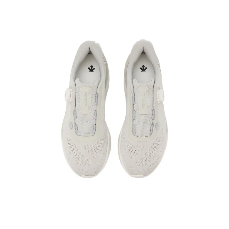 DESCENTE Low Top Running Shoes Men's Light Gray-2