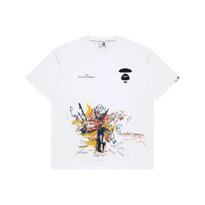 Bape X Jean Michel Basquiat #4 Tee-0