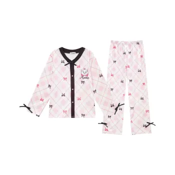 GUKOO x Disney Pajama Set Women's Vanilla Powder