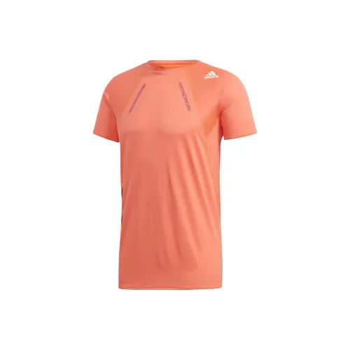 Adidas T Shirt Men's Orange Red