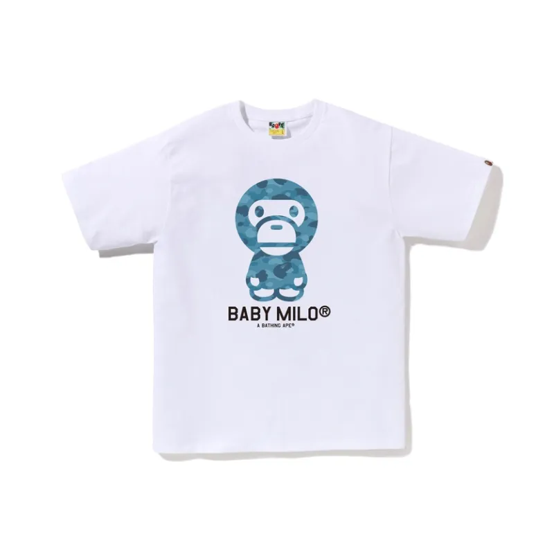 A BATHING APE Splinter Camo Baby Milo Tee-3