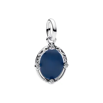 Pandora 925 Sterling Silver, Synthetic Cubic Zirconia Pendants Unisex Silver
