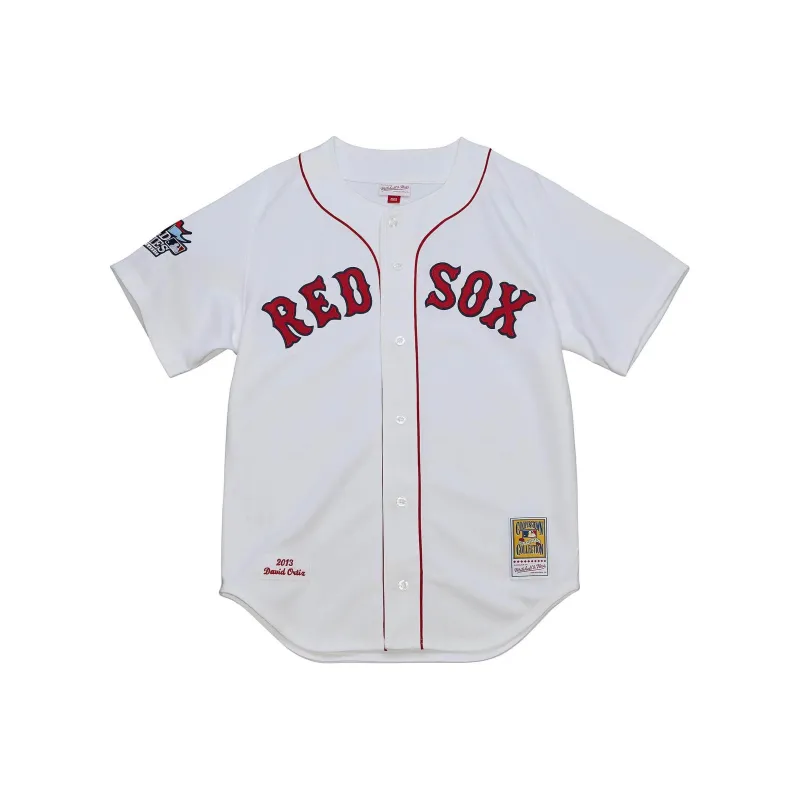 Mitchell Ness 'MLB Boston Red Sox 1997 Nomar Garciaparra' Baseball Jersey-0
