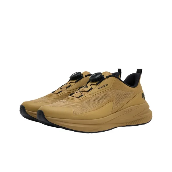 DESCENTE Enerzite Low Top Running Shoes Women's Yellow Brown-1