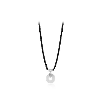 CANHUI Chalcedony Necklaces Unisex