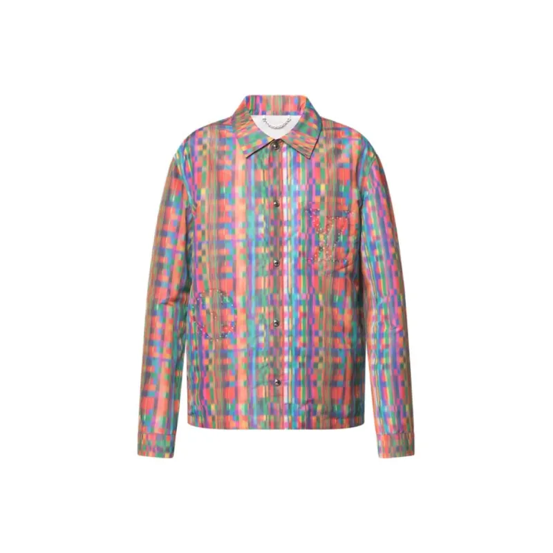 LOUIS VUITTON Trompe L'Oeil Printed Overshirt-0