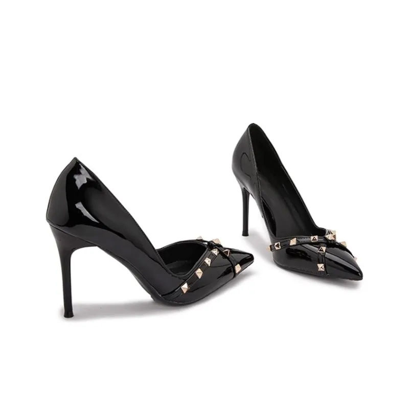 Take The Qin Slim Heel High Heels 8cm Women's-19