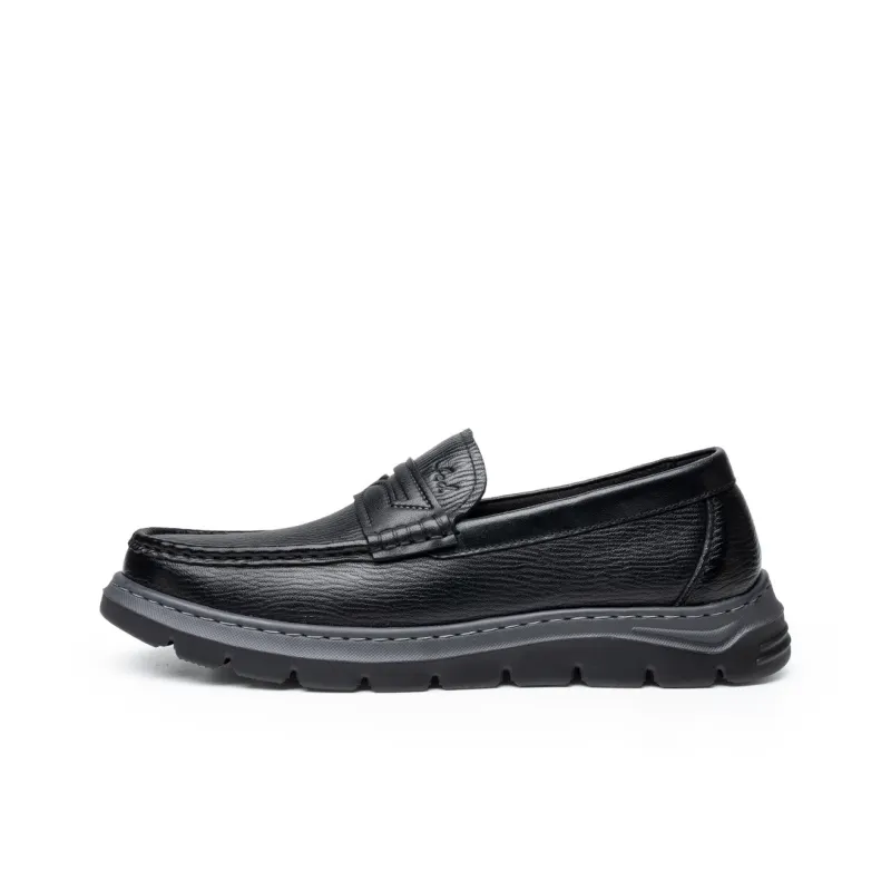FED Men's Casual Shoes Men Low Top Black-0