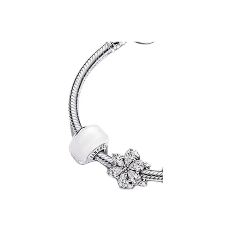 Pandora 925 Sterling Silver Bracelets Women's Silver-1