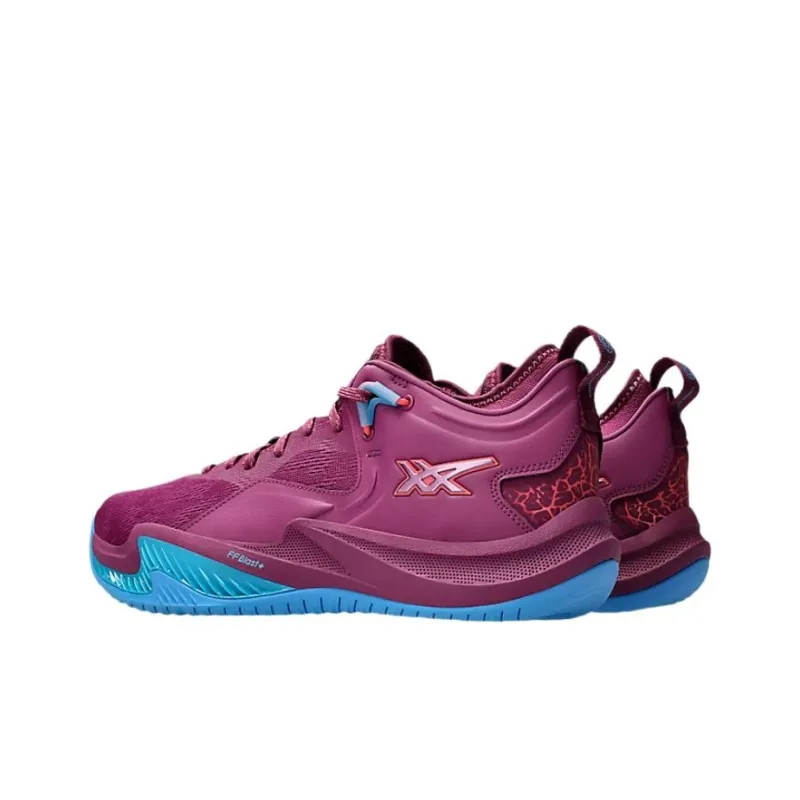 Asics Nova Surge 2 Mid Top Basketball Shoes Men's Fuchsia-2