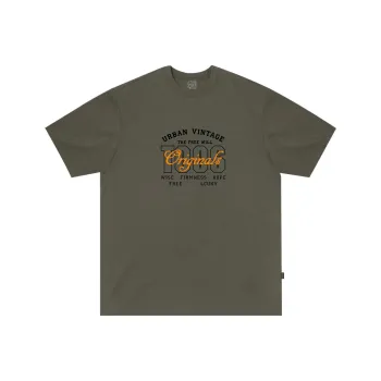Toos. T Shirts Men Olive