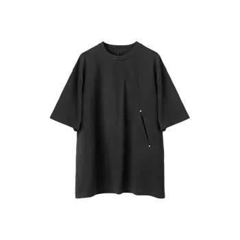 HUANXIANGZHE T Shirts Unisex Black