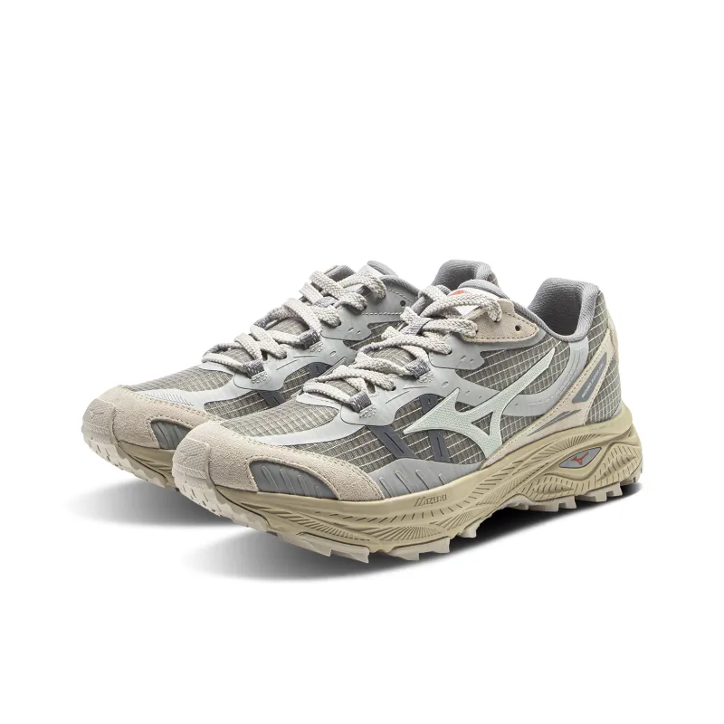 Mizuno Racer ADV Slip Resistant Low Top Running Shoes Unisex Medium Gray-2
