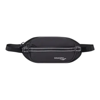 Saucony Fabric Fanny Pack Unisex Jet Black
