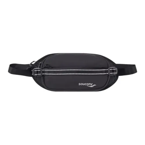 Saucony Fabric Fanny Pack Unisex Jet Black