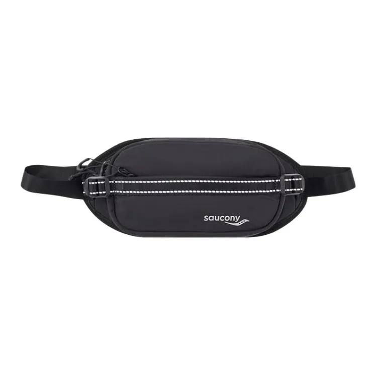 Saucony Fabric Fanny Pack Unisex Jet Black-0