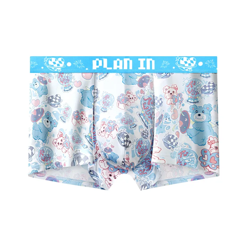 PLAN IN Underpants Men's Box 3 Pack Mixed Color-7