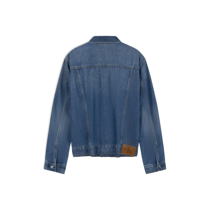 CALVIN KLEIN Denim Jacket Men's WAH Denim Blue-1