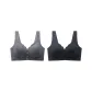 [2 Pack]Gray+Black