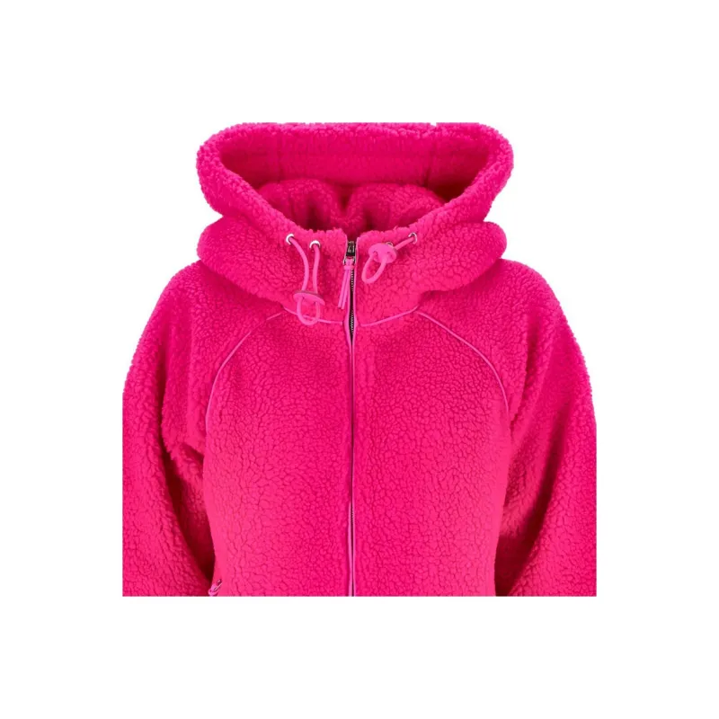 LOEWE Neon Fleece Zip Jacket 'Fluo Pink'-4