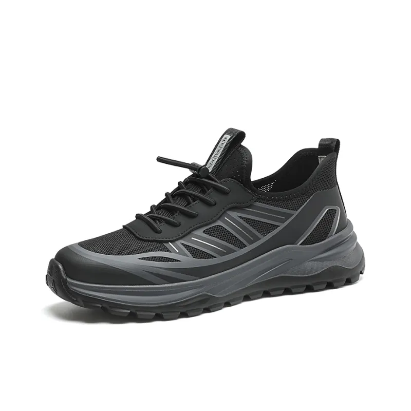 SEPTWOLVES Cushioning Lightweight Slip Resistant Low Top Breathable Mesh Face Shoes Men's HD-1