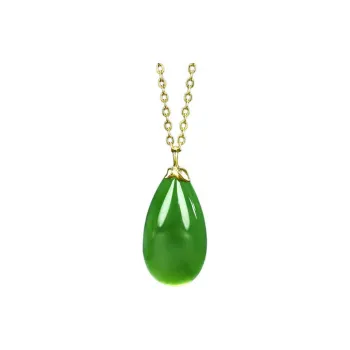 Cuizu Hetian Jade Pendants Jasper Women's