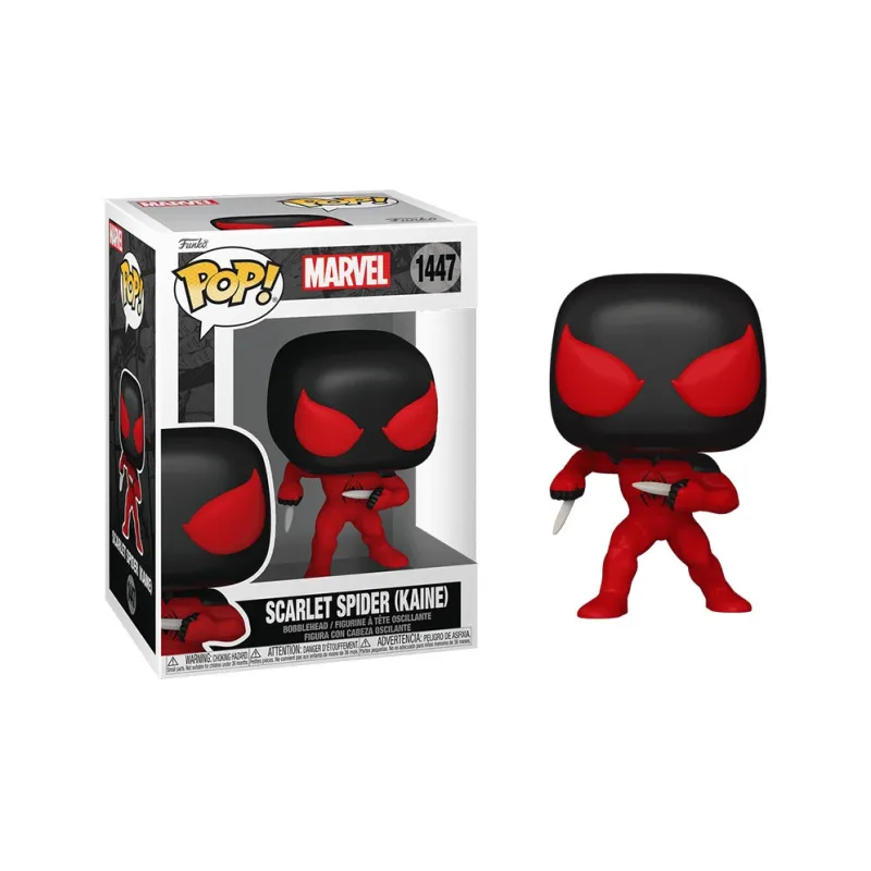 Funko Spider Man, Red Spider, Kane Parker Chibi Figures-2