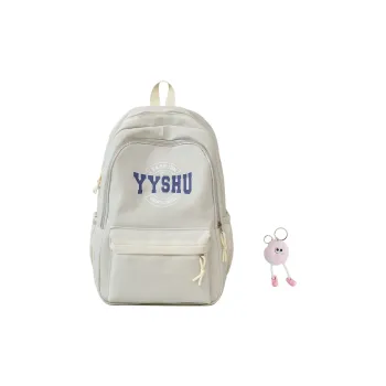 BRABOSTON Nylon Backpack Regular Unisex White/Black/Pink/Red/Blue