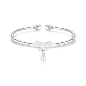NVBBK 999 Fine Silver Bangles Women's