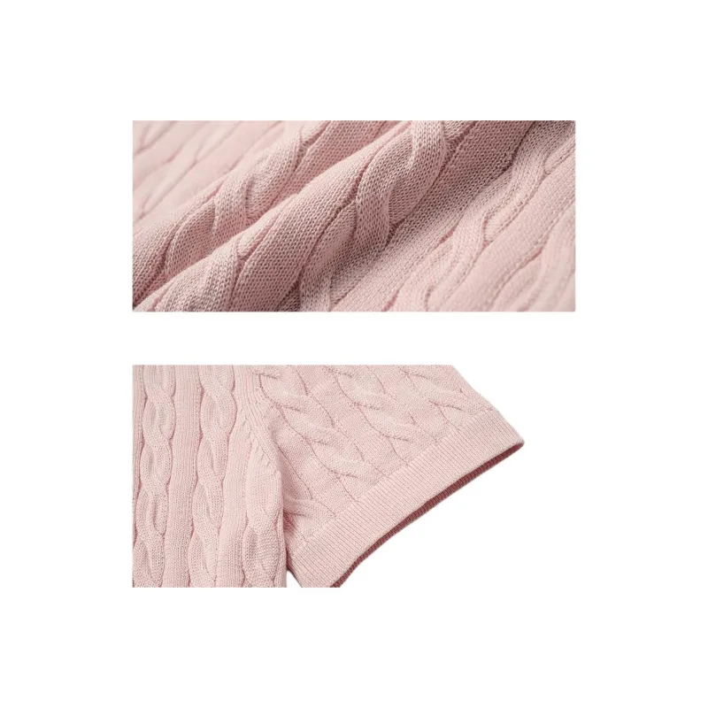 LACOSTE Knitwear Women's Light Pink-4