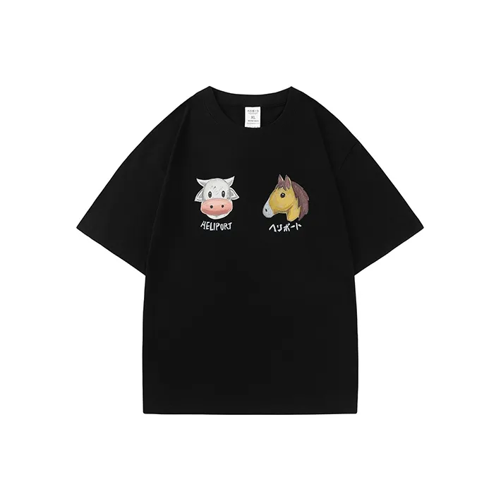 HELIPORT T Shirts Unisex Black-0
