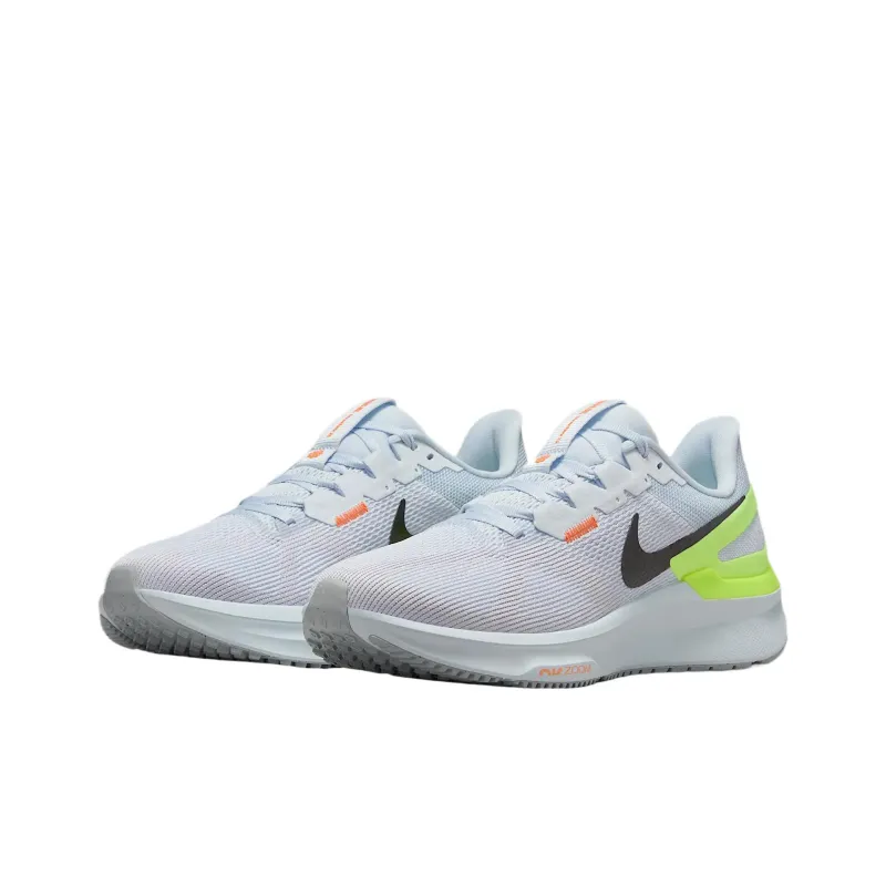 Nike Zoom Structure 25 Low Top Running Shoes Women's Light Blue Green-2