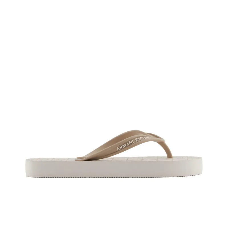 ARMANI EXCHANGEAE Flip Flops Women's Light Umber-1